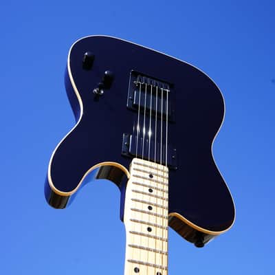Schecter USA CUSTOM SHOP PT Black/Maple Neck 6-String Electric Guitar w/ Case (2025) image 1