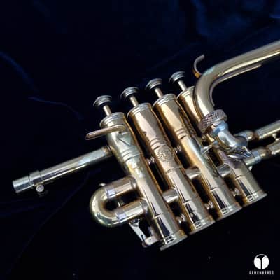 Henri Selmer Paris 465 BLF LONG piccolo Bb / A trumpet gamonbrass image 11