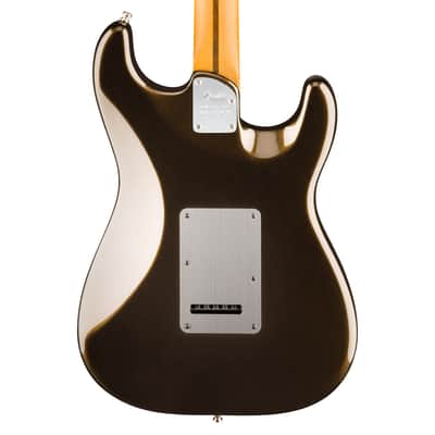 Fender American Ultra II Stratocaster Left-Hand - Texas Tea w/Ebony FB image 7