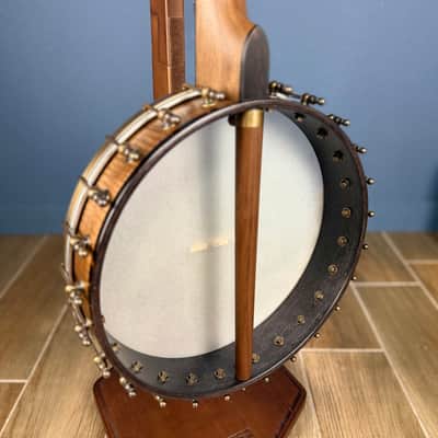 Ode Walnut Magician 5-String Openback Banjo 13" image 12