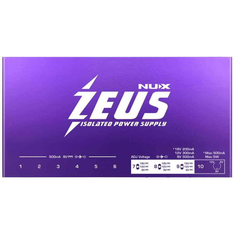 Nux Nip-z10 Zeus Guitar Pedal Power Supply, Support Small Business & Buy It Here ! image 1