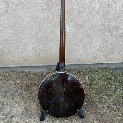 Gibson RB-180 1960s long neck banjo resonator closed back image 17
