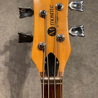 Mosrite Ventures Bass 1966-67 - White image 7