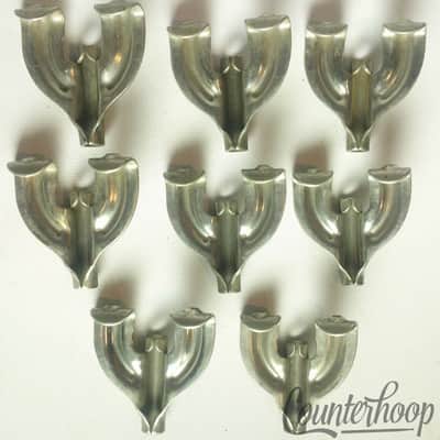 *Gretsch 8x Nickel Bass / Marching Snare Drum T-Rod Claws Vintage 30s USA W&A* image 2