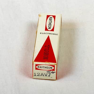 Raytheon 12AV7 NOS Test strong image 6