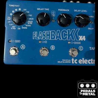 TC Electronic Flashback X4 Delay & Looper 2011 - 2019 - Blue - X18314 image 3
