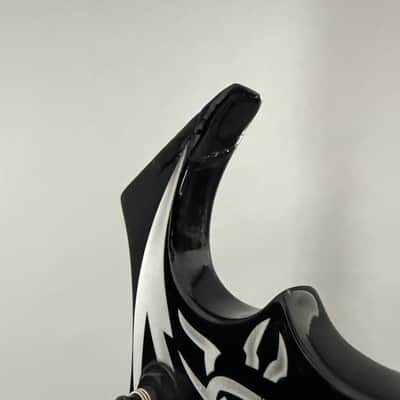 B.C. Rich Kerry King Signature KKV Tribal Flying V Black Korea image 11