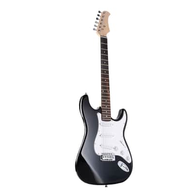Black Full Size Professional Electric Guitar Limited Quantity Best Offer image 2