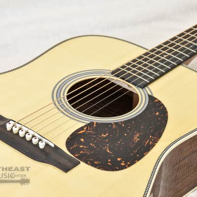 C.F. Martin Custom Shop Dreadnought Carpathian Spruce w/ Bastogne Walnut Back & Sides image 8