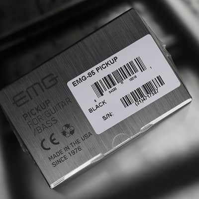 EMG 85 Active Neck Humbucker - Black w/ Solderless Install System image 3