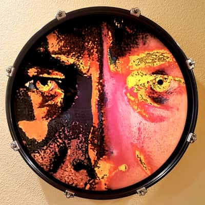 Neil Peart, Test For Echo, 22" Bass Drum Head image 1