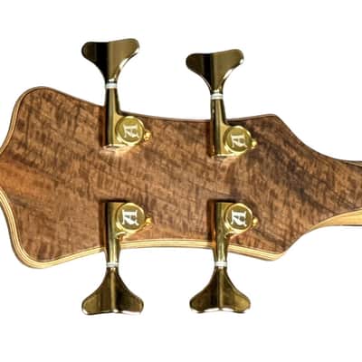 Alembic Crest 4 Medium Scale (32"), Walnut / Ebony / Side Led's *Similar On Order, ETA Oct 2026 image 19