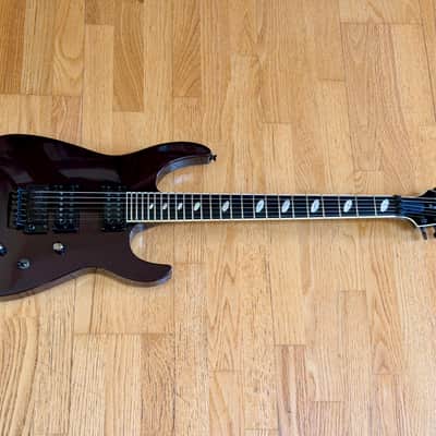Caparison TAT II 2008 Crimson With Reunion Blues Case & All Paperwork image 10