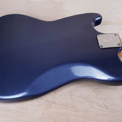 Fender Mustang 1977 Metallic Navy Blue Refinish USA Vintage w/ Hard Case image 10