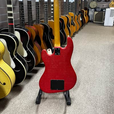 Hofner 175 Galaxie 1963 Red Vinyl Electric Guitar image 2