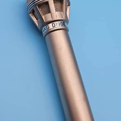 ☆Vintage 1970s AKG D190E *New Foam* Dynamic Microphone - D190 D1000E image 3