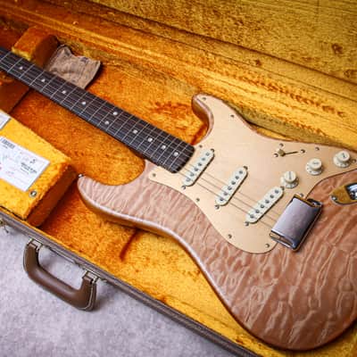 FENDER USA Rarities Series Quilt Maple Top American Original '60s Stratocaster "Natural + Rosewood" (2019) image 1