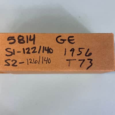1956 General Electric JG-5814WA Vintage GE 12AU7 ECC82 Preamp Tube! T103 image 7