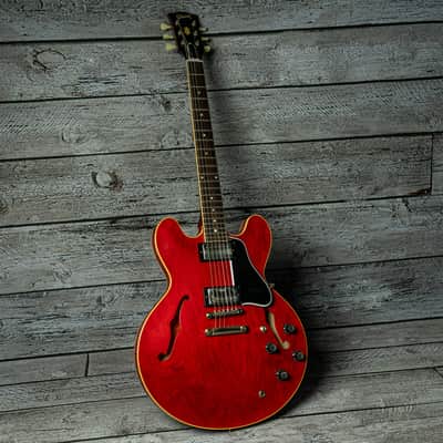 Gibson Custom Murphy Lab 1961 ES-335 Reissue Ultra Light Aged - Sixties Cherry image 5