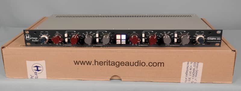 Heritage Audio SYMPH EQ Stereo Master Bus Asymptotic Equalizer 2025 - RAF Blue Grey image 1