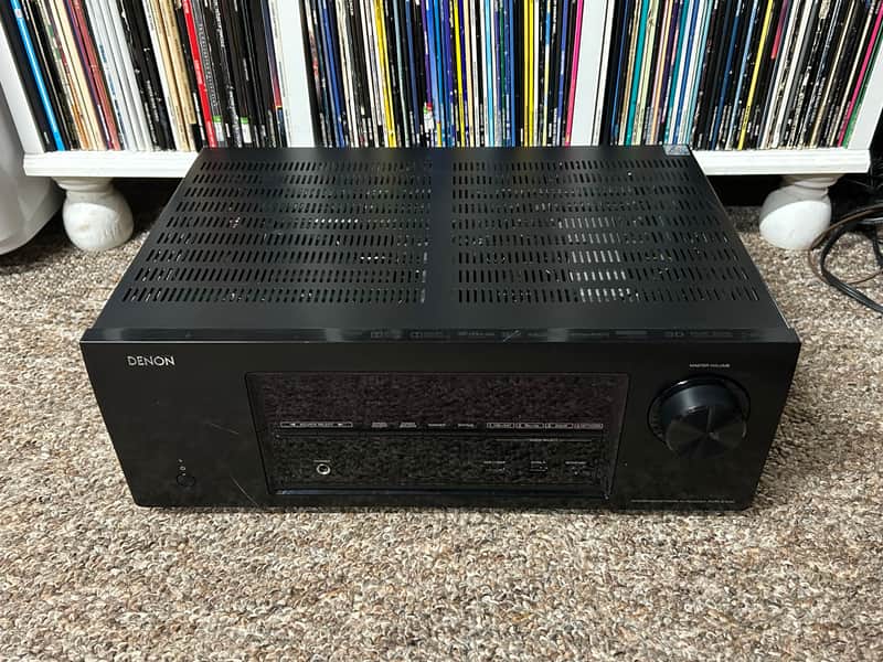 Denon AVR-E400 7.1-Ch Integrated Network AV Receiver 90W/Ch AirPlay 4K TESTED ✅ image 1