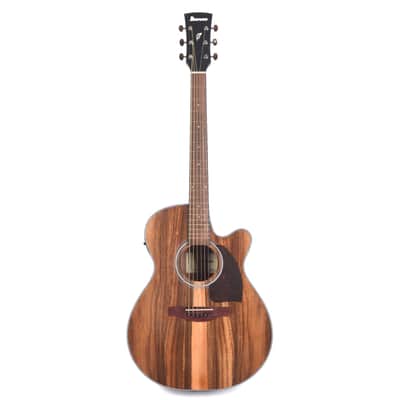 Ibanez PC50WSCEOPB Acoustic-Electric Guitar Cutaway Grand Concert Open Pore Brown image 4