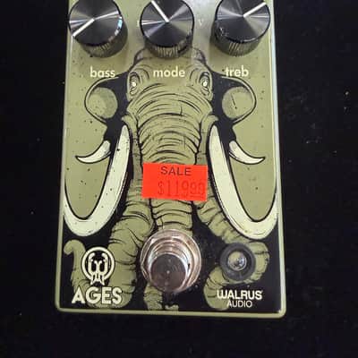 Walrus Audio Ages Five-State Overdrive 2020 - Present - Olive Green image 1
