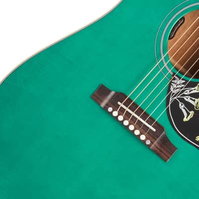 Gibson Hummingbird Standard Seafoam Green - Acoustic Guitar image 5