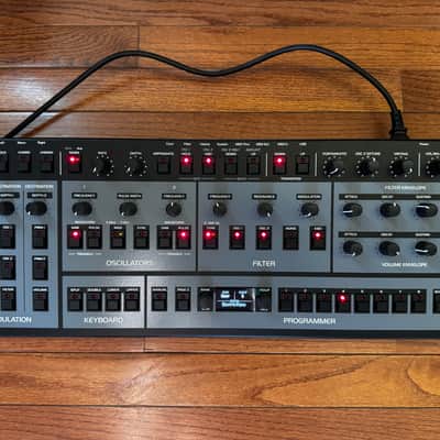 Oberheim OB-X8 Desktop 8-Voice Synthesizer 2022 - Present - Black with Wood Sides