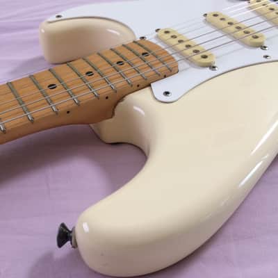 Fender '57 ST-357 Stratocaster MIJ 1987 Antique White image 10