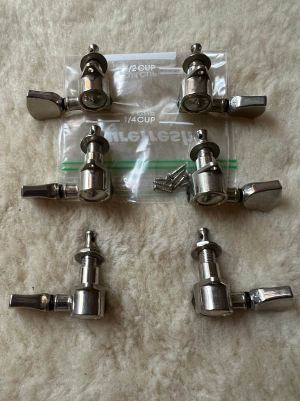 Grover  Rotomatic 102 Nickel Keystone 3+3 Tuning Machines image 1
