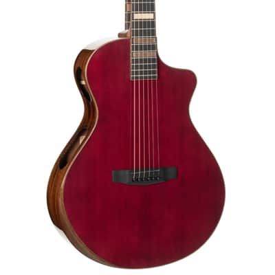 CORT MODERNBURGUNDY Masterpiece Series Dual Side Soundhole Acoustic/Electric Guitar image 7