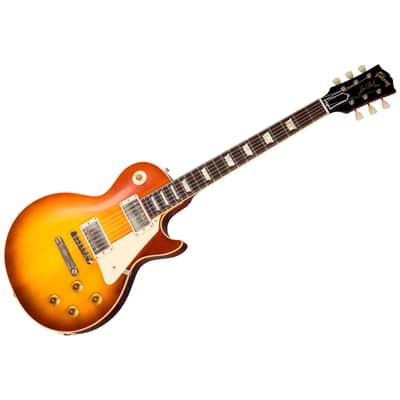1958 Les Paul Standard Reissue VOS Iced Tea Burst Gibson image 3