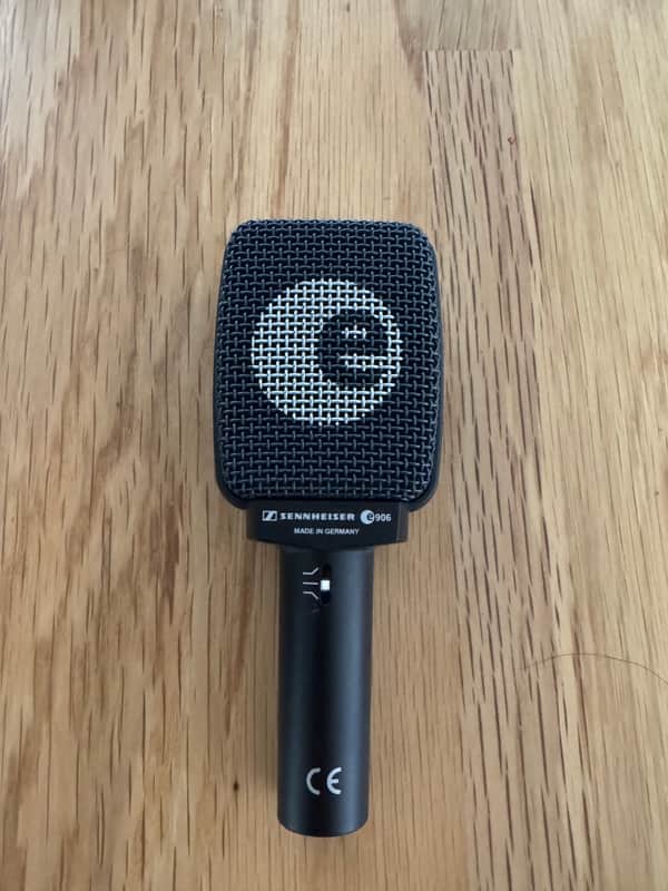 Sennheiser e906 Supercardioid Dynamic Instrument Microphone 2004 - Present - Black image 1