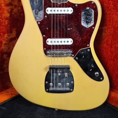 Fender Jaguar with Rosewood Fretboard 1966 - White Blonde Refin 8.2lbs image 2