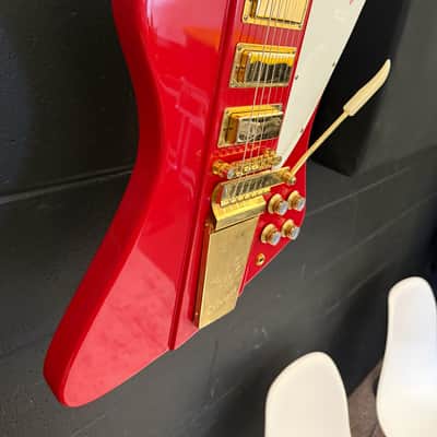 Epiphone '63 Firebird VII 2001 - Ember Red - RS Guitarworks Pickups, Electronic, and Setup - the David Hislop Firebird image 3