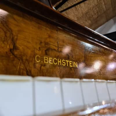 Restored Bechstein London Baby Grand Piano Walnut SP25940 - Sherwood Phoenix Pianos image 4