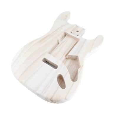 Unfinished Stratocaster / Strat Guitar Maple Body image 5