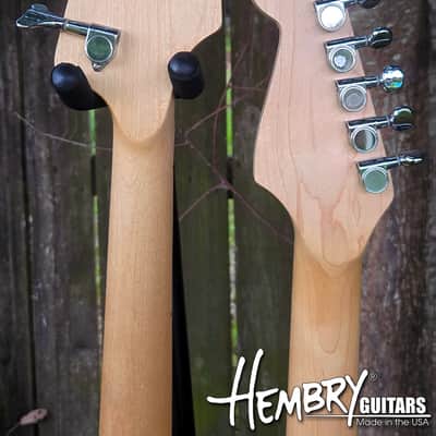 HEMBRY Fender Metora style bass/guitar doubleneck relic image 8