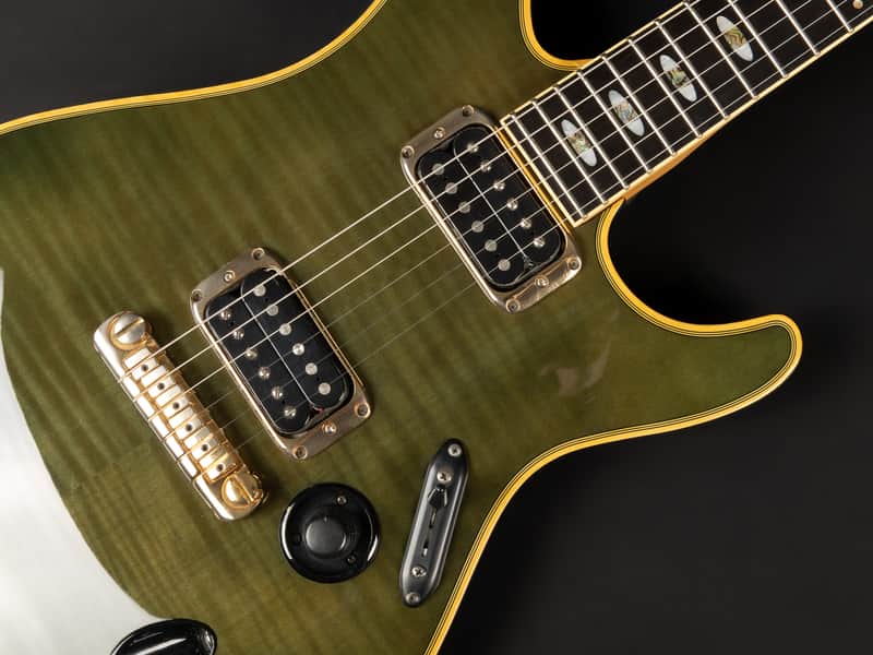 1998 Ibanez S-Classic SC620 - Black Green | Vintage Japan Premium