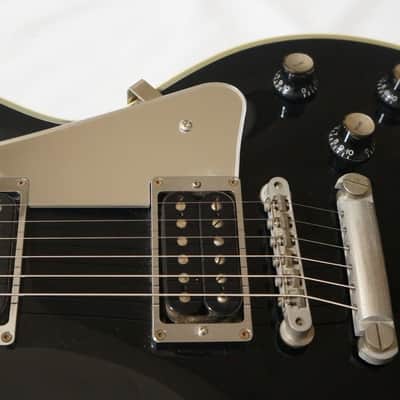 Greco JS-55 John Sykes Model Les Paul Custom Black 1985 Made In Japan By Fujigen image 8