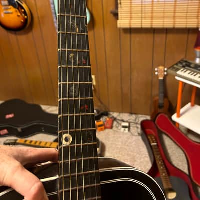 Low Action, A+ intonation rocker! 1961-7 Kay K5160 with original bridge and bonus rubber bridge image 15