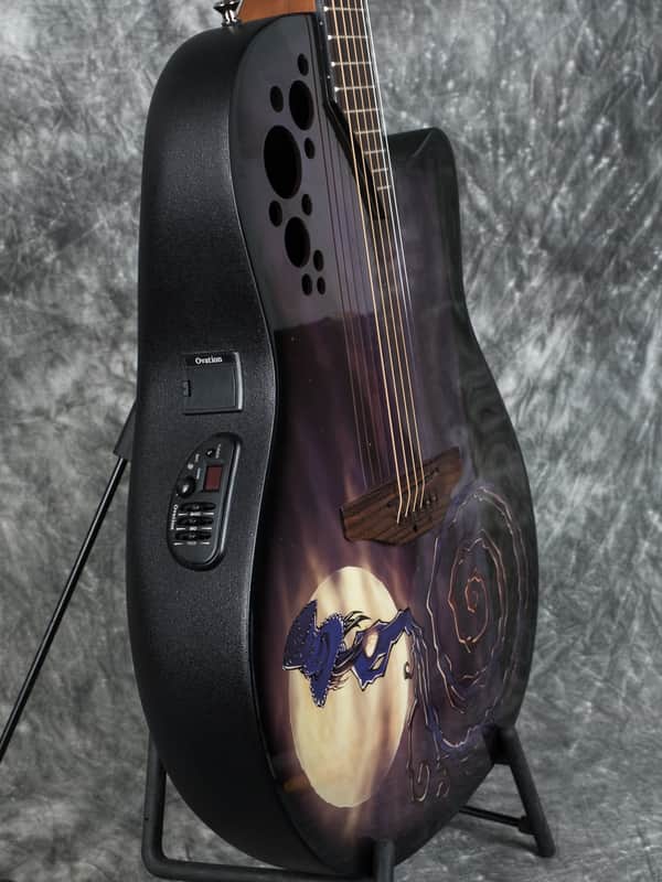 Ovation DJ Ashba DJA-34 Demented Series Acoustic Electric | Reverb