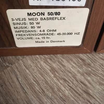 Moon 50/80 - 3-Way Vintage Bookshelf Speakers image 8