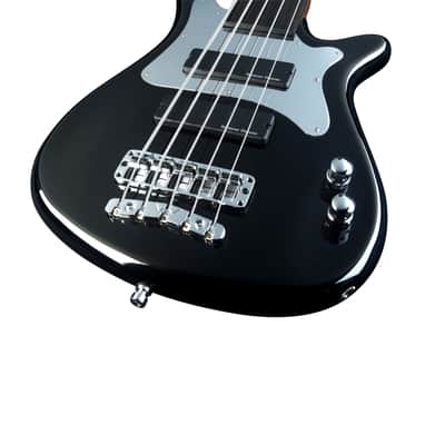 Warwick Artist Line Steve Bailey 5-String Bass, Black, Fretless image 3