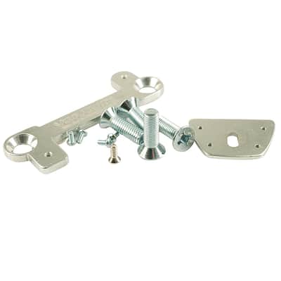 Vibramate V7-LP-C V7 Gibson Les Paul Adapter Kit For Bigsby B7 - Silver image 1