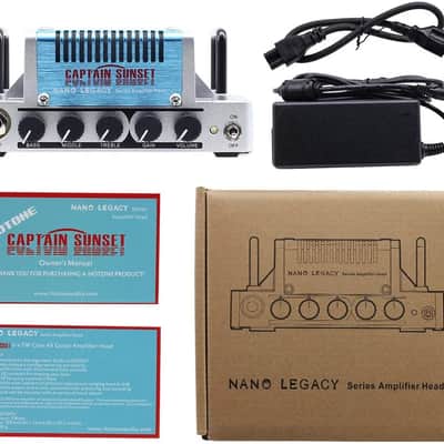 Hotone Captain Sunset High Gain Guitar Amp Head 5 Watts Class AB Amplifier with CAB SIM Phones/Line(Ship from US Warehouse For Prompt Delivery) image 7