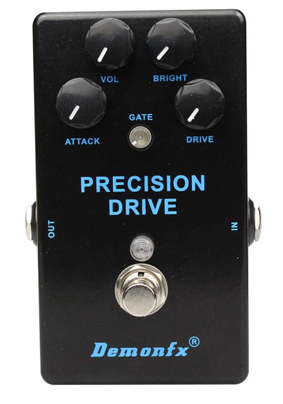Demonfx Precision Drive Overdrive w/Gate Option Based on Horizon Devices image 1