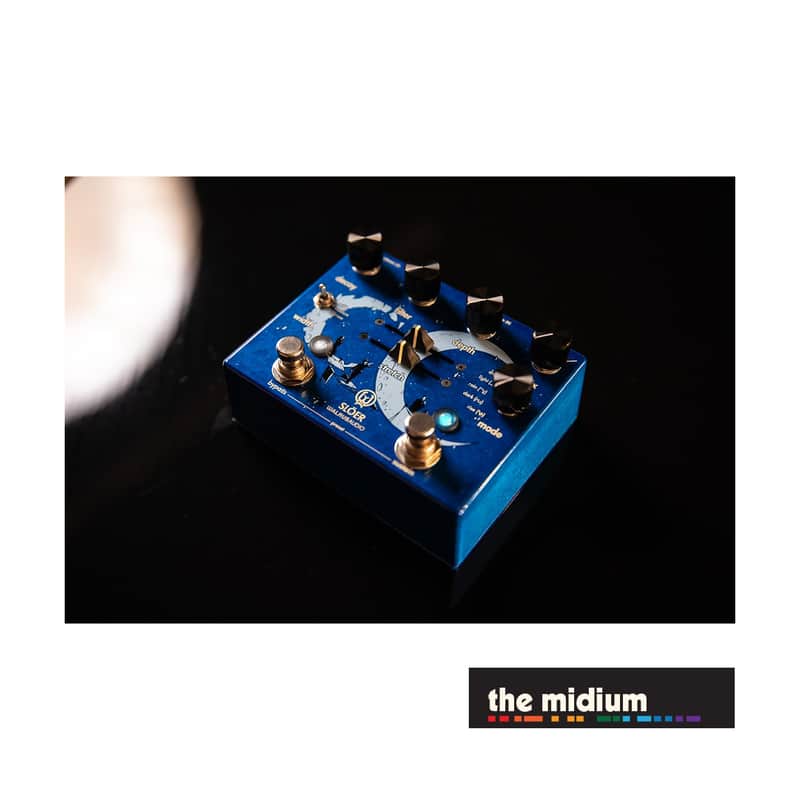 Walrus Audio Slöer stereo multi-texture reverb pedal - Lollipop Blue image 1