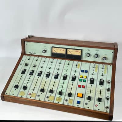1975 UREI UA Mod One Stereo Recording Console - Sidecar Mixer w/ B11178 Input Transformers